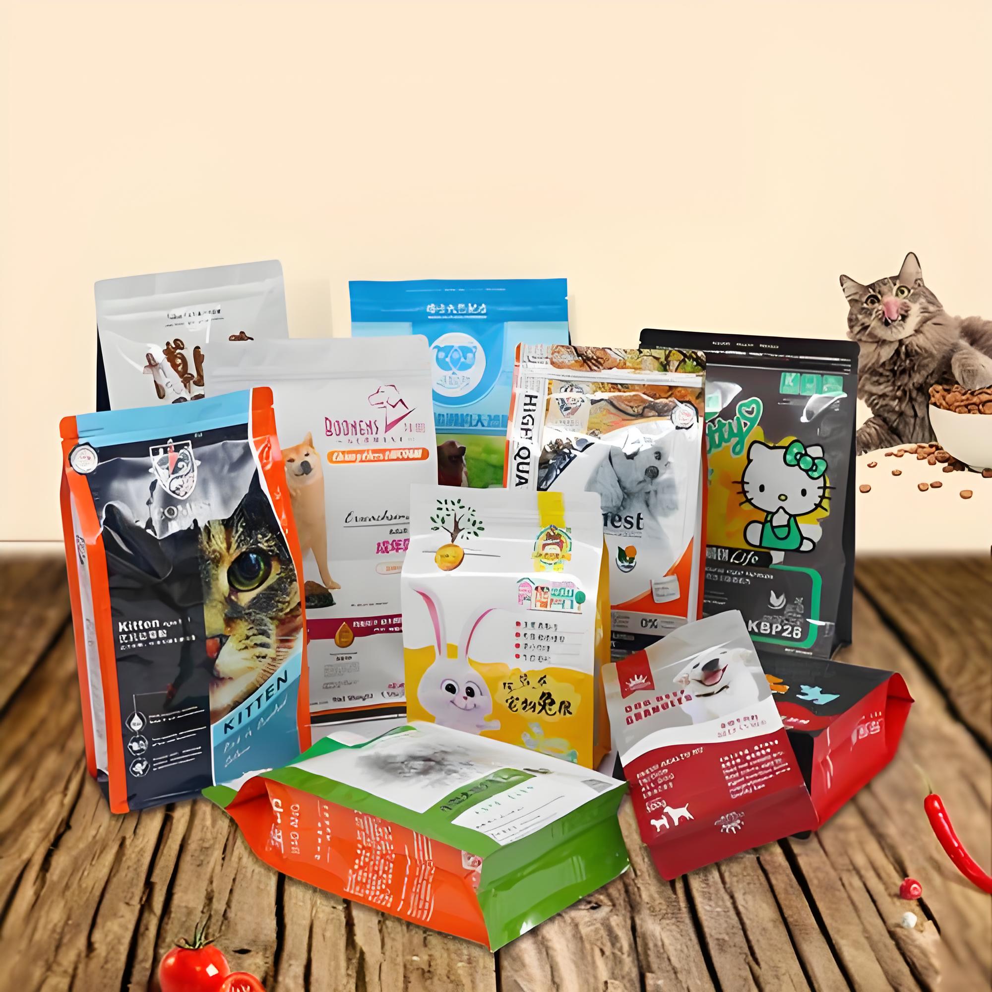 嘉峪关市食品包装袋猫粮狗粮猫砂袋 - 厂家